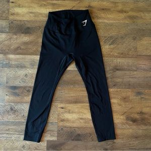 ✨NEW✨ Gymshark 7/8 Workout Leggings Black Size Small Women’s